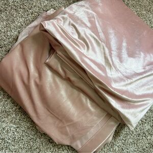 Elegant Pink Satin Fabric